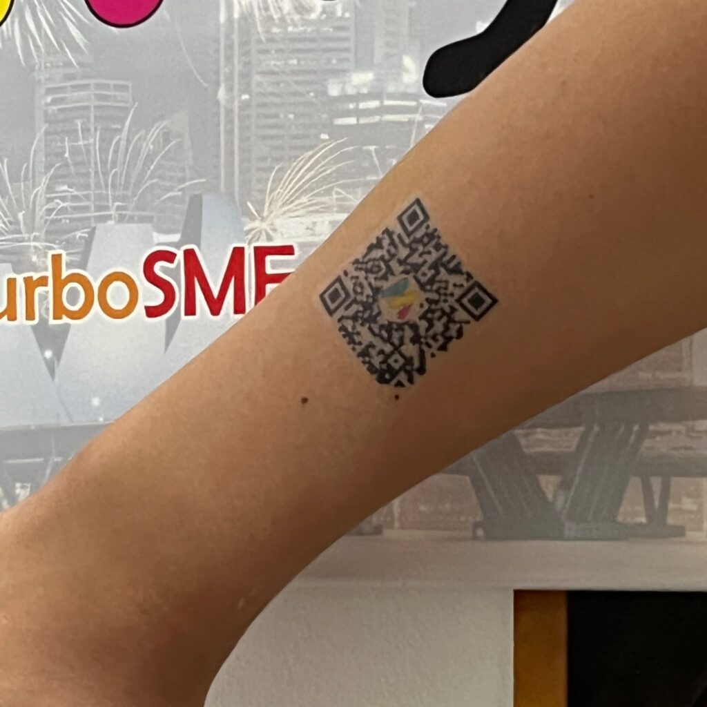 Temporary Tattoo Sticker Printing - Applying on Skin - Show Off